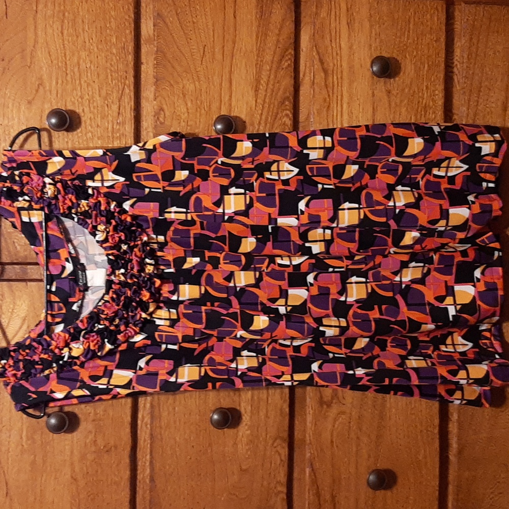 Cocomo Woman, Size 24, Multi Color Geometric